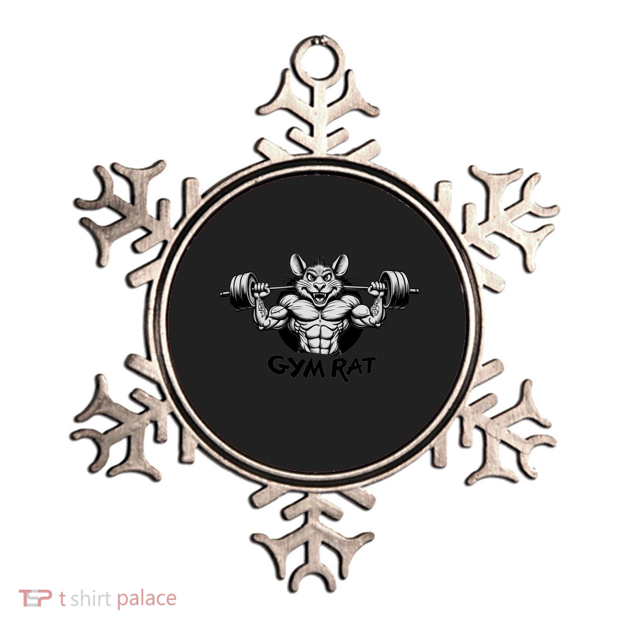 Gym Rat Workout Ornament