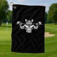 Gym Rat Workout Golf Towel thumb 1