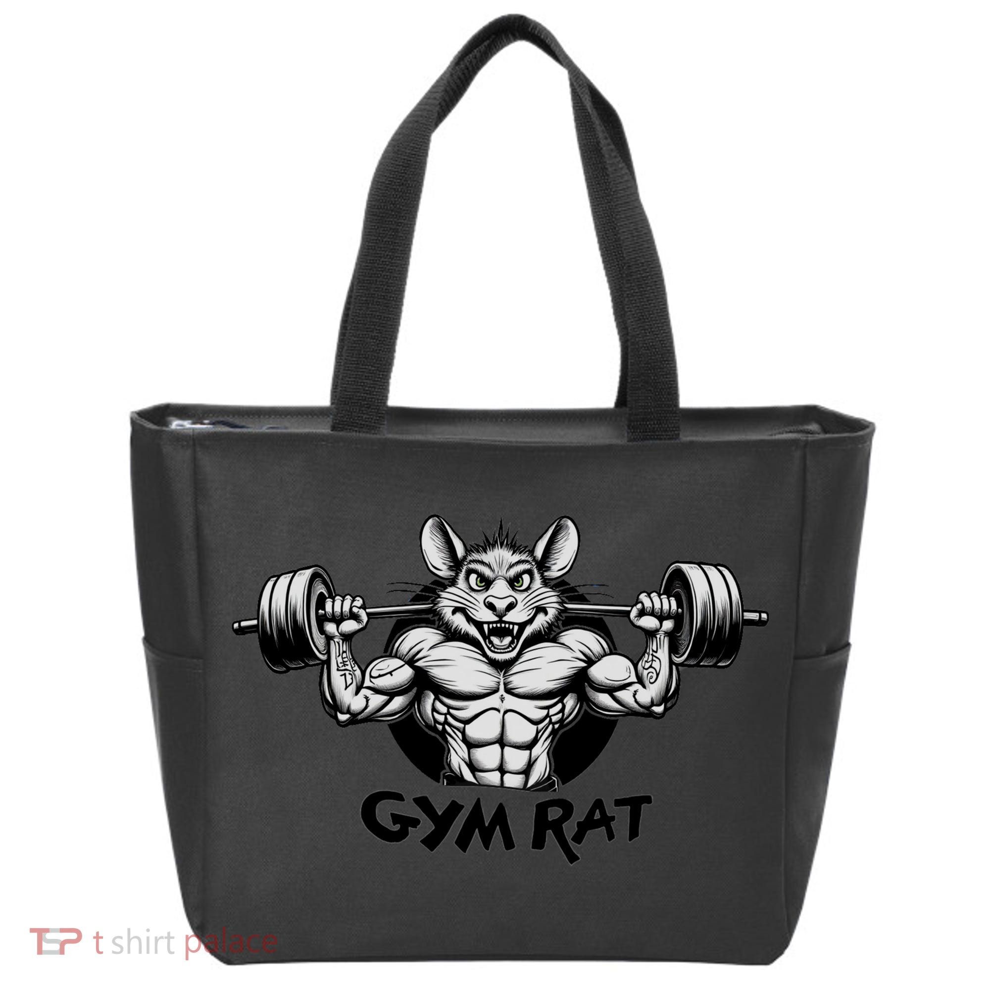 Gym Rat Workout Tote Bag