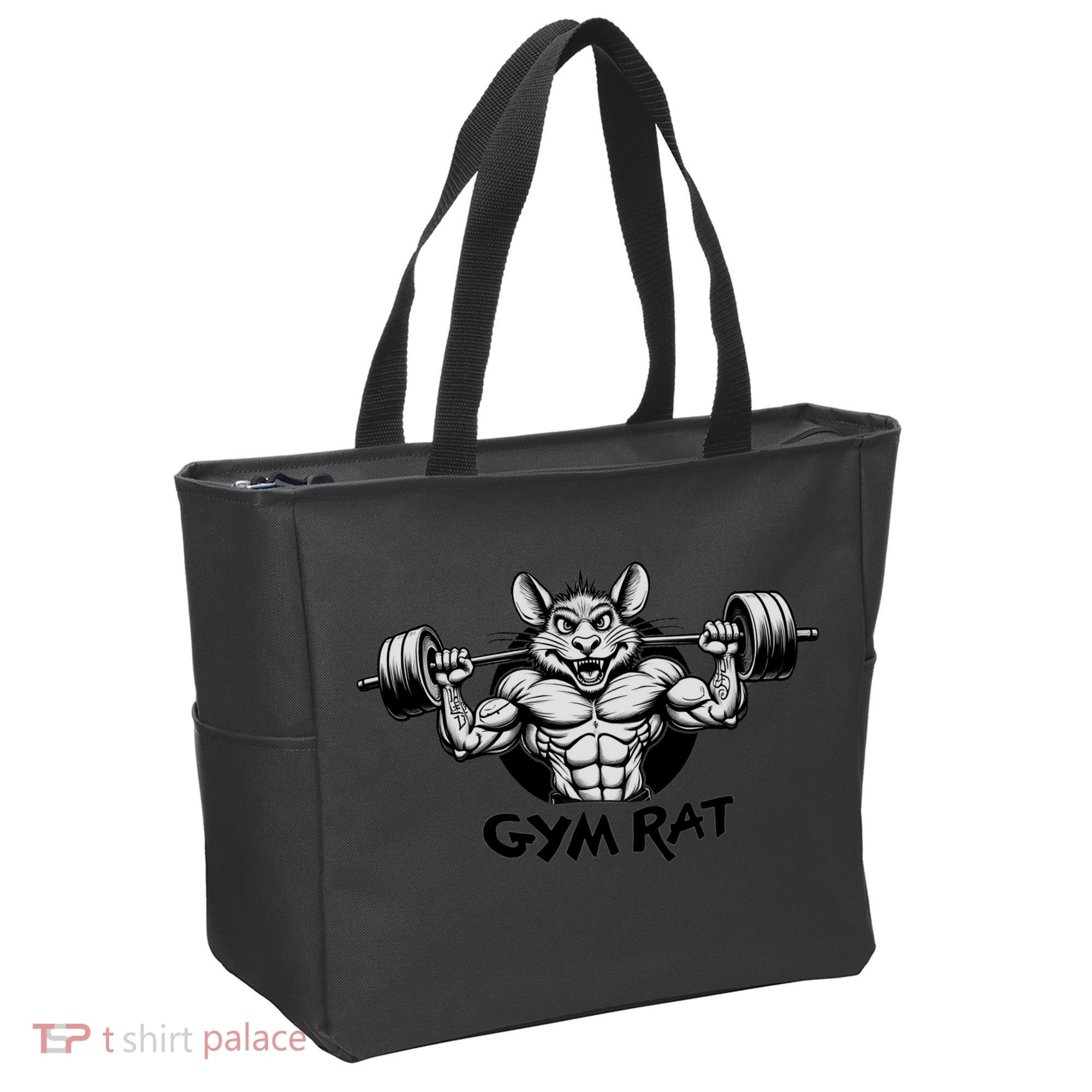 Gym Rat Workout Tote Bag