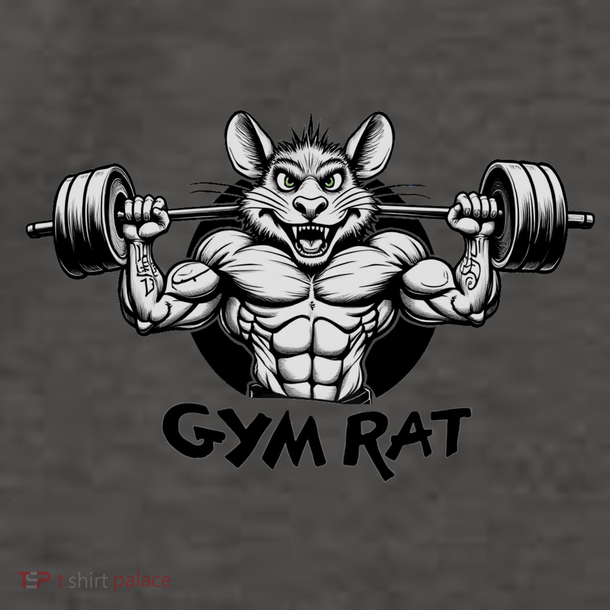 Gym Rat Workout Vector Backpack