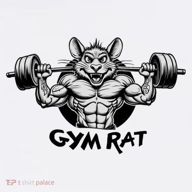Gym Rat Workout Comfort Colors Garment-Dyed Hooded Sweatshirt