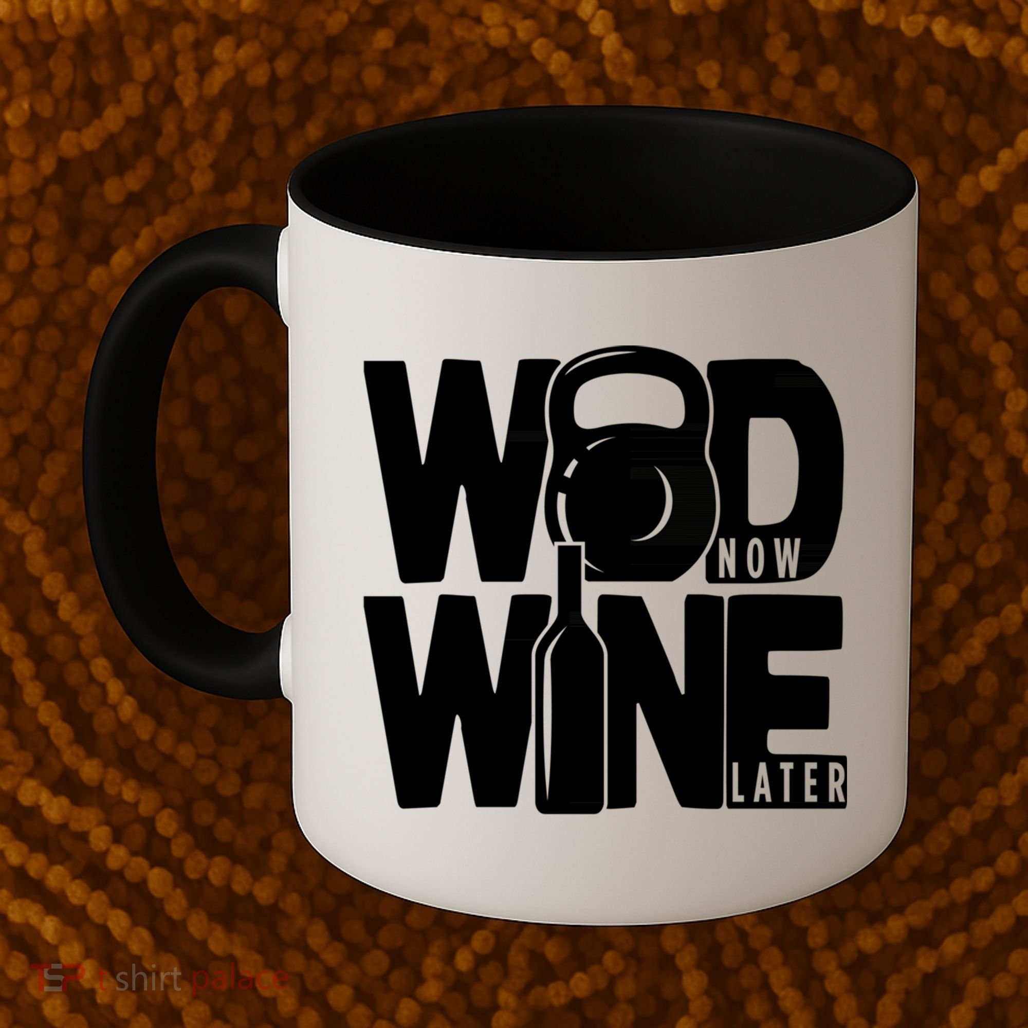 Gym Rats Wod Now Wine Later Gift Coffee Mug