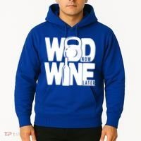 Gym Rats Wod Now Wine Later Gift Hoodie thumb 2