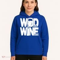 Gym Rats Wod Now Wine Later Gift Hoodie thumb 5