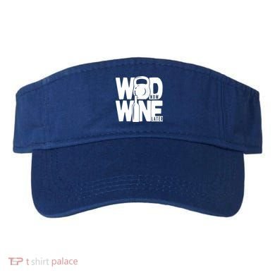 Gym Rats Wod Now Wine Later Gift Visor
