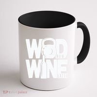 Gym Rats Wod Now Wine Later Gift Coffee Mug thumb 1