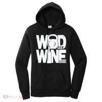 Gym Rats Wod Now Wine Later Gift Women's Hoodie thumb 0