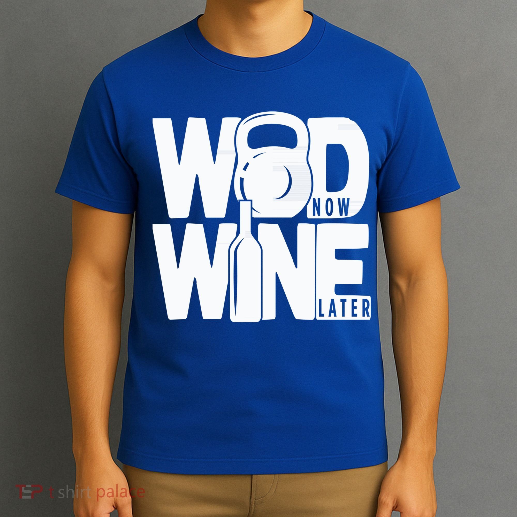 Gym Rats Wod Now Wine Later Gift T-Shirt