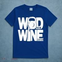 Gym Rats Wod Now Wine Later Gift T-Shirt thumb 5