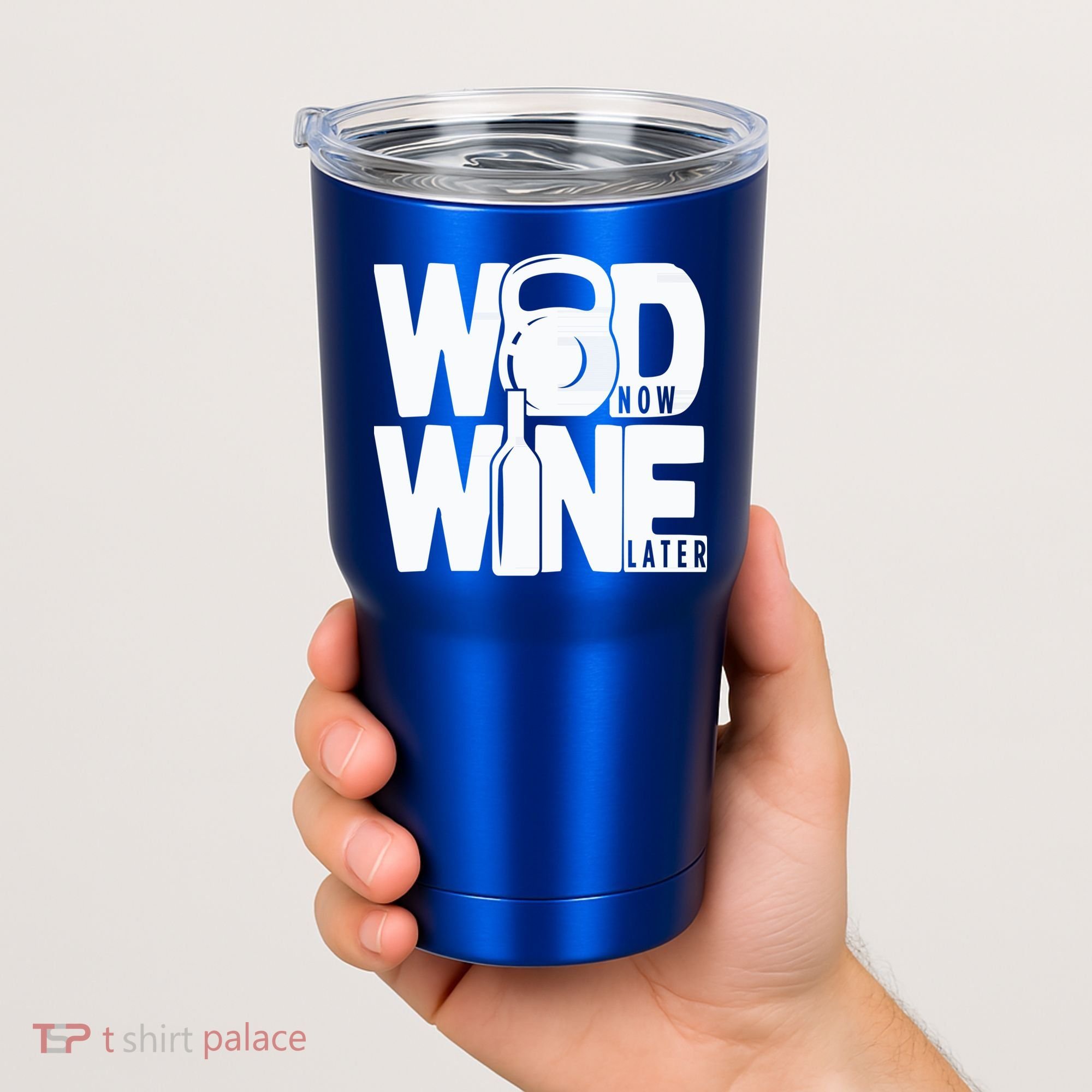 Gym Rats Wod Now Wine Later Gift Tumbler