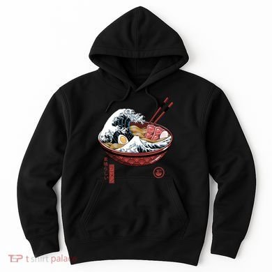 Great Ramen Wave White Hoodie