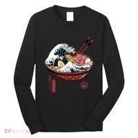 Great Ramen Wave White Long Sleeve Shirt thumb 0