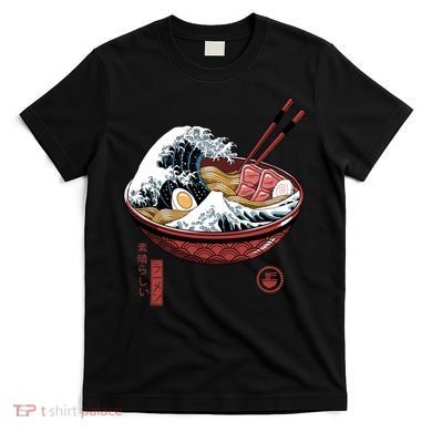 Great Ramen Wave White T-Shirt