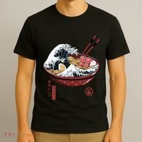 Great Ramen Wave White T-Shirt thumb 3