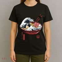 Great Ramen Wave White T-Shirt thumb 4