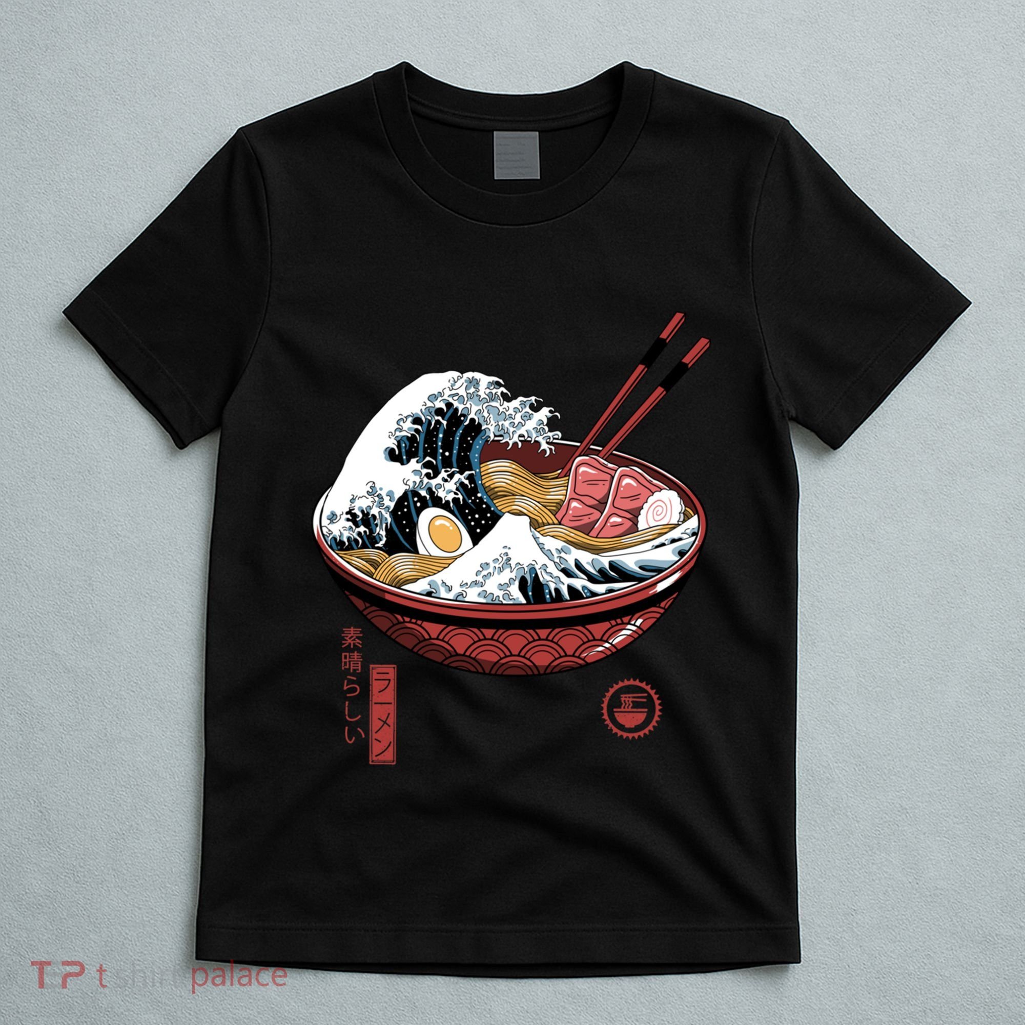 Great Ramen Wave White T-Shirt