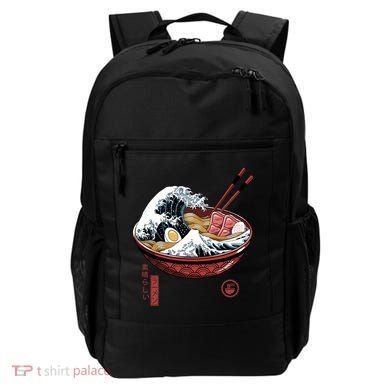 Great Ramen Wave White Backpack