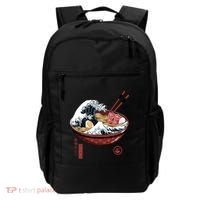 Great Ramen Wave White Backpack thumb 0