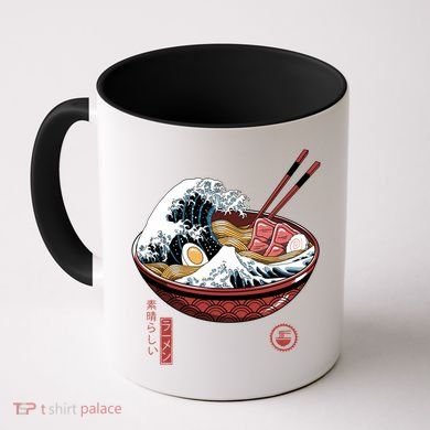 Great Ramen Wave White Coffee Mug