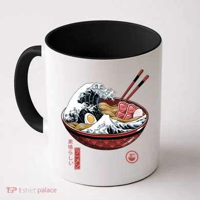 Great Ramen Wave White Coffee Mug