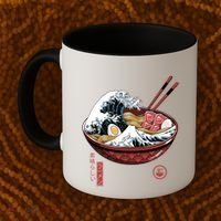 Great Ramen Wave White Coffee Mug thumb 2