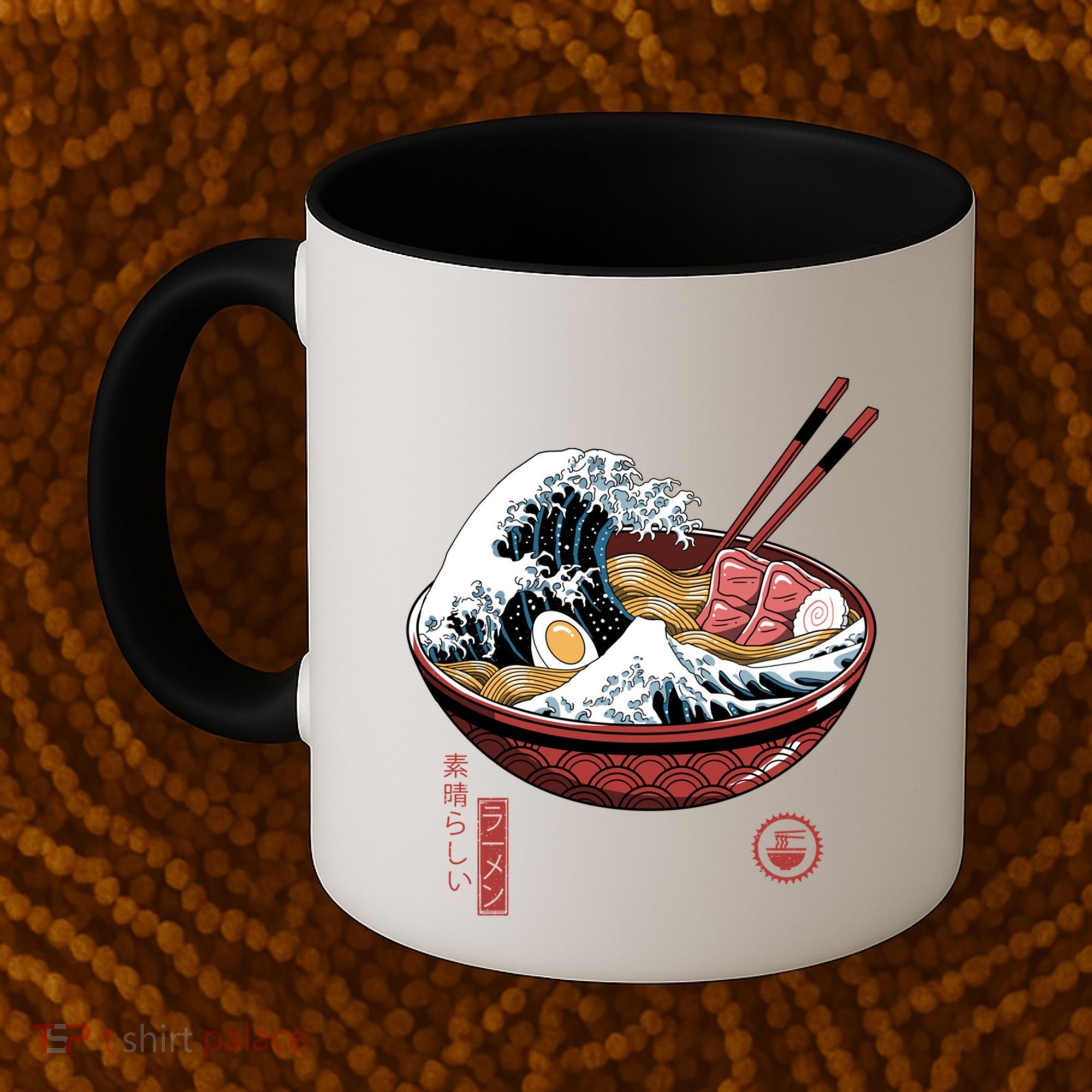 Great Ramen Wave White Coffee Mug