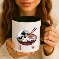 Great Ramen Wave White Coffee Mug thumb 3