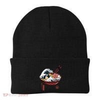 Great Ramen Wave White Beanie thumb 0