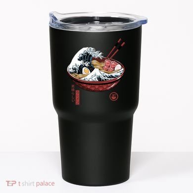 Great Ramen Wave White Tumbler