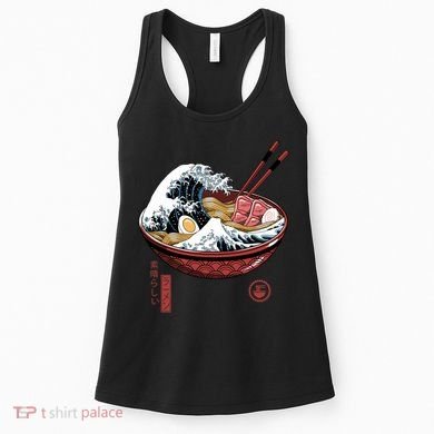 Great Ramen Wave White Women's Tank Top