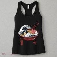 Great Ramen Wave White Women's Tank Top thumb 3