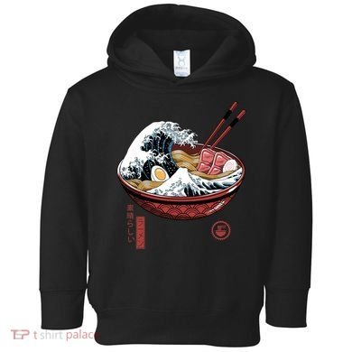 Great Ramen Wave White Toddler Hoodie