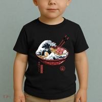 Great Ramen Wave White Toddler T-Shirt thumb 2