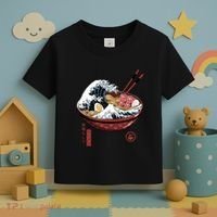 Great Ramen Wave White Toddler T-Shirt thumb 3