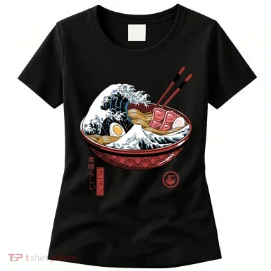 Great Ramen Wave White Women's T-Shirt