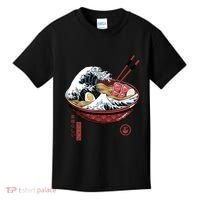 Great Ramen Wave White Kids T-Shirt thumb 0