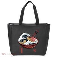 Great Ramen Wave White Tote Bag thumb 0