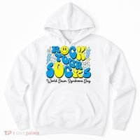 Groovy Rock Your Socks World Down Syndrome Awareness Day Hoodie thumb 0