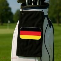 Team Germany | German Flag | German Sportswear Golf Towel thumb 2