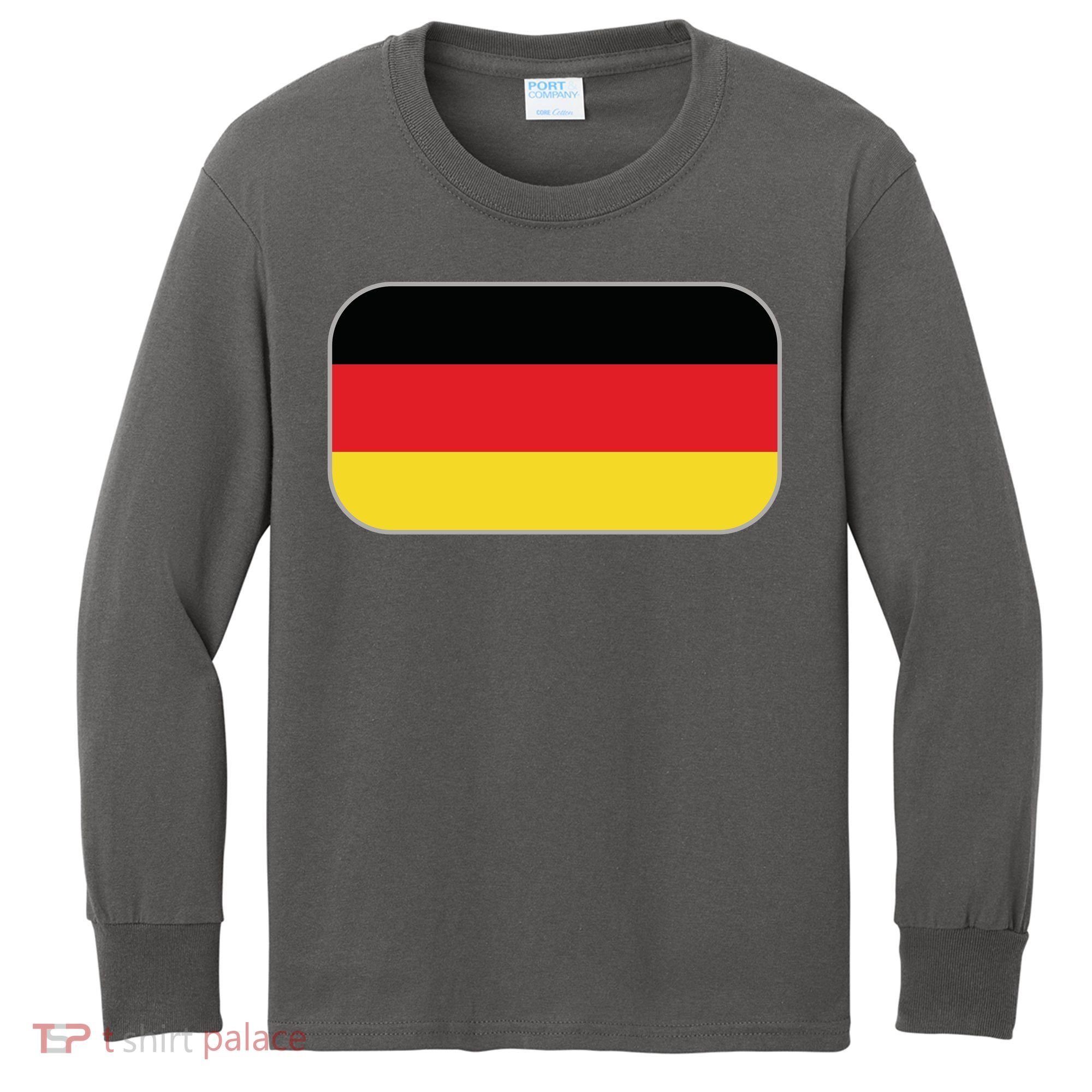 Team Germany | German Flag | German Sportswear Kids Long Sleeve Shirt