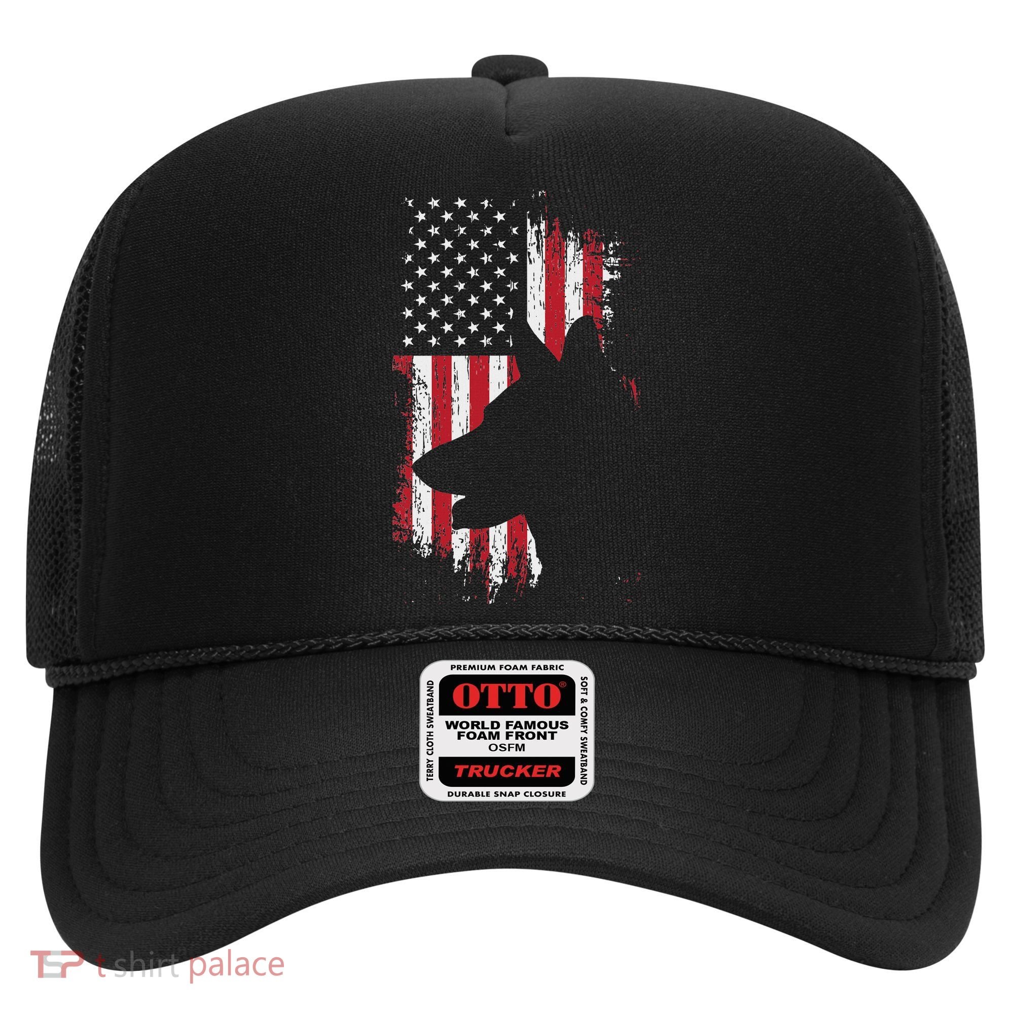 German Shepherd American Flag Usa Patriotic Dog Gift Hat