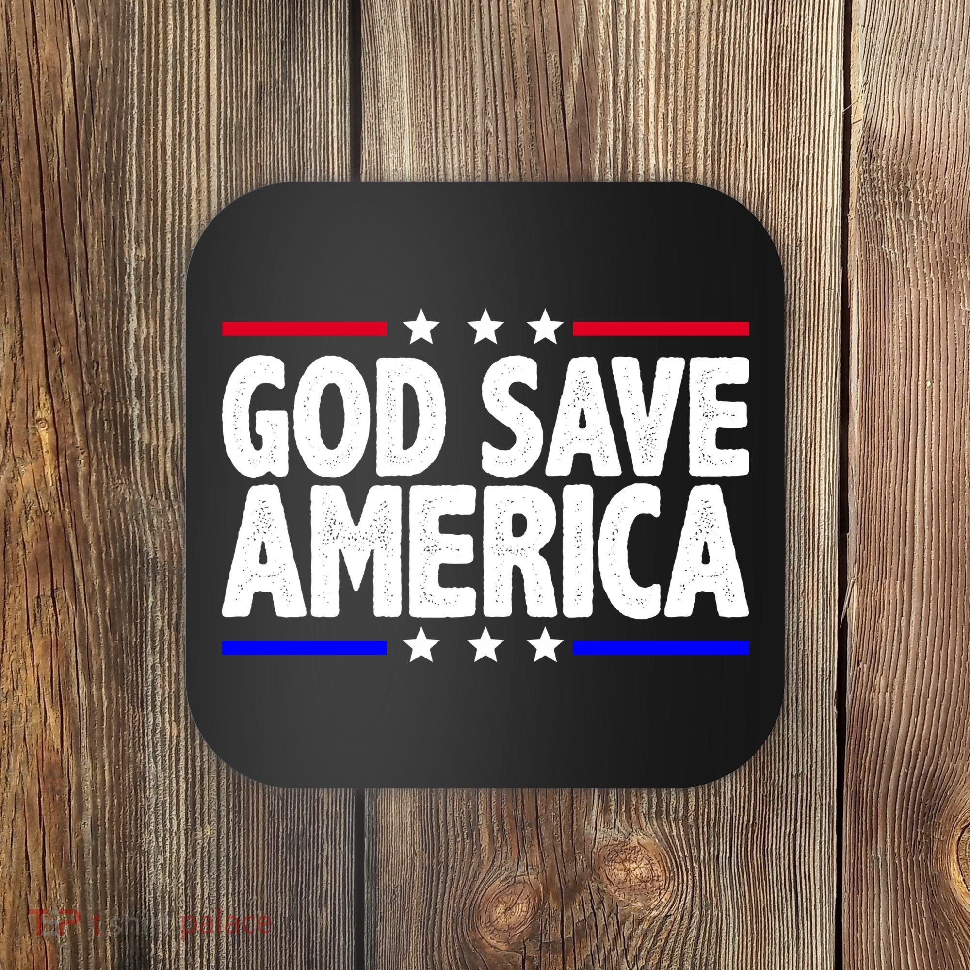 God Save America Political Election Coaster