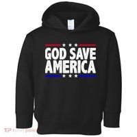 God Save America Political Election Toddler Hoodie thumb 0