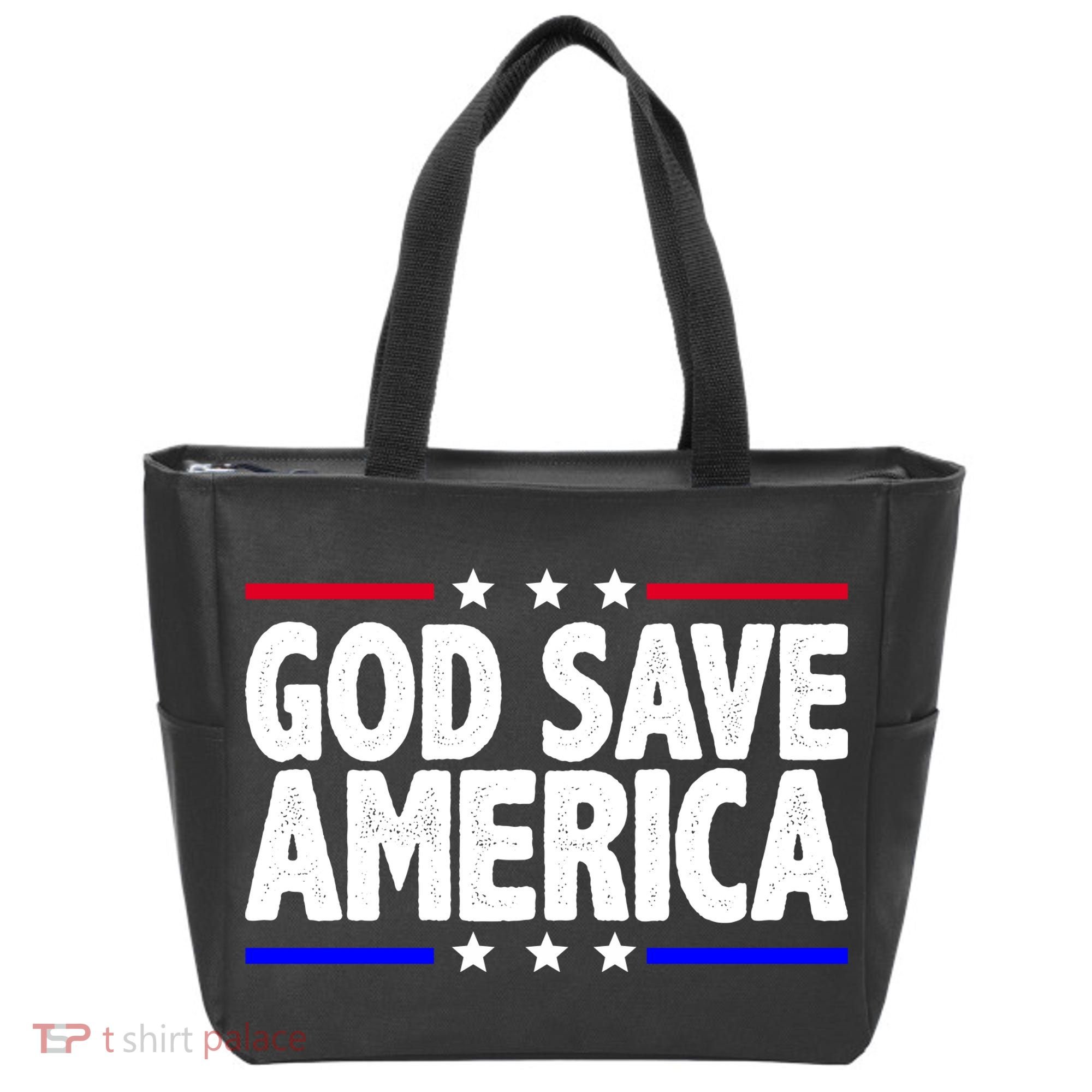 God Save America Political Election Tote Bag