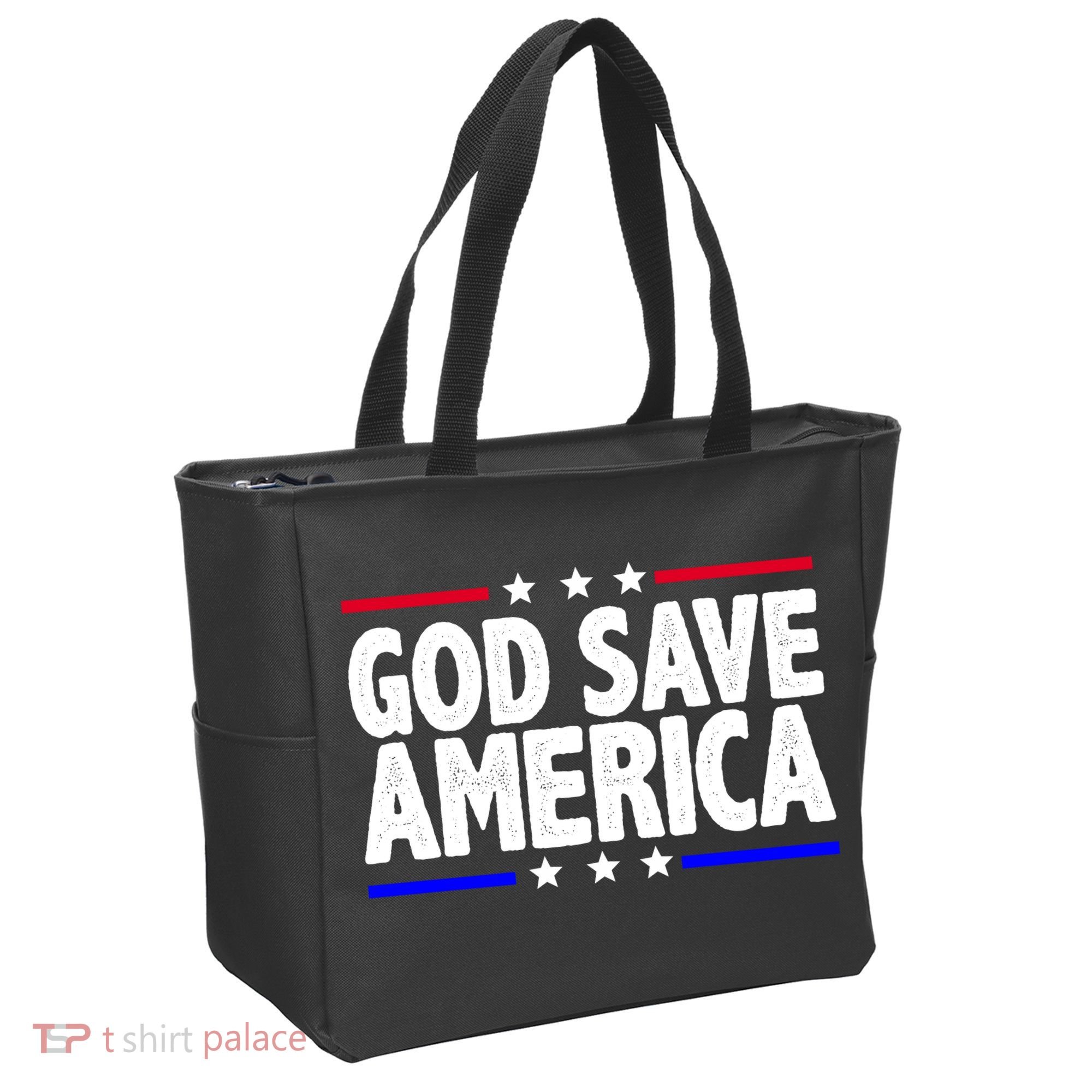 God Save America Political Election Tote Bag