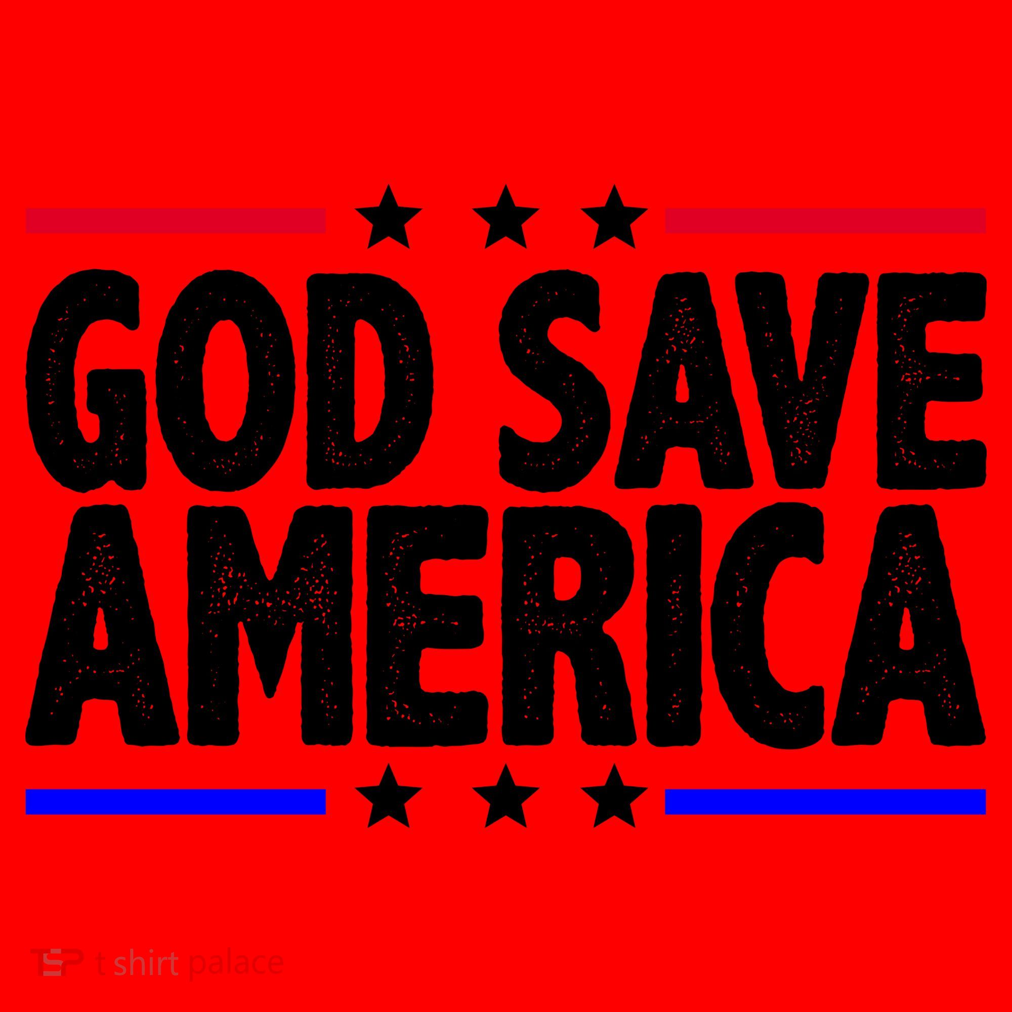 God Save America Political Election Santa Hat