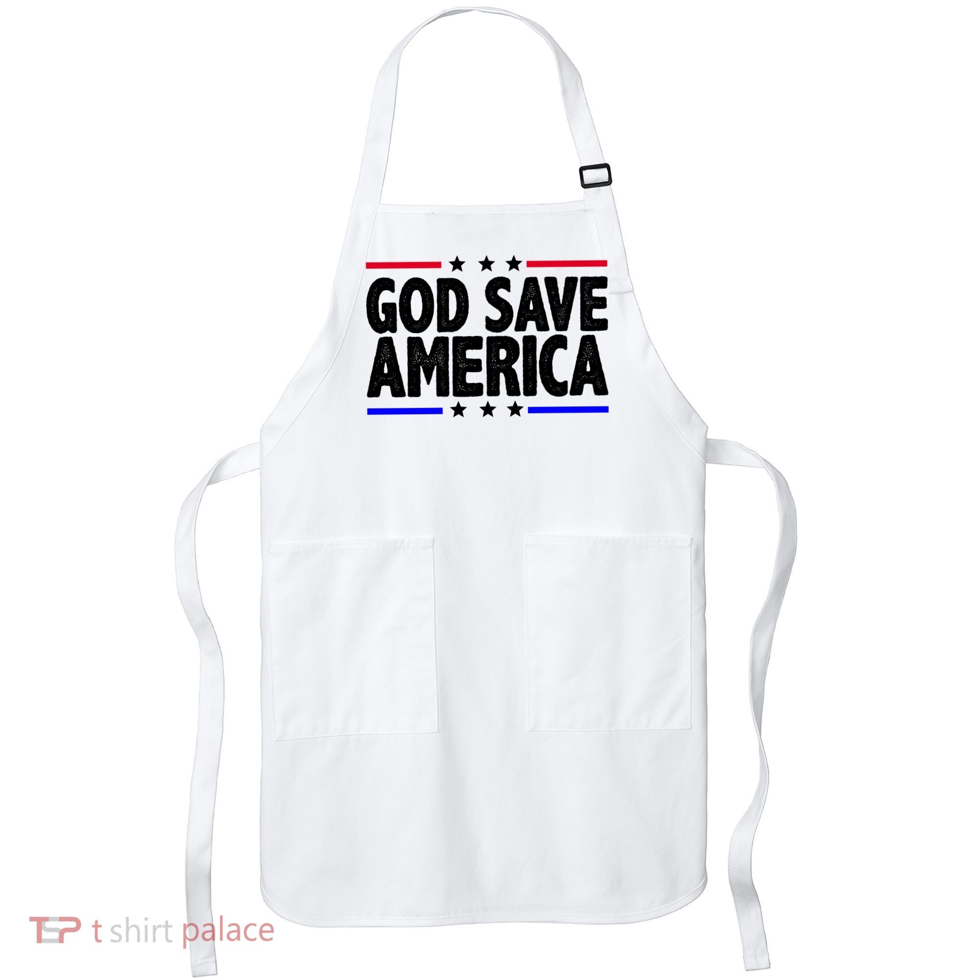 God Save America Political Election Apron