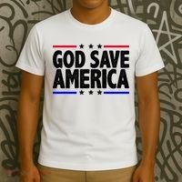 God Save America Political Election T-Shirt thumb 3