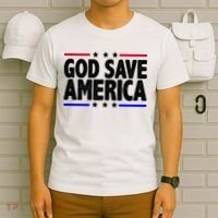 God Save America Political Election T-Shirt thumb 6